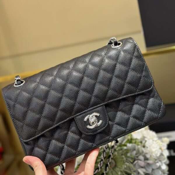 Chanel Classic Flap Bag Medium Super Quality Black 25cm