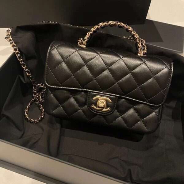 Chanel Gabrielle Bag with Rhinestone Strap Replica 1:1 High Quality 20cm