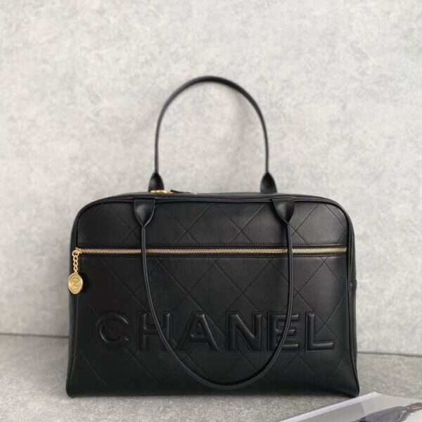 Chanel Shopping Bag Rep 11 High-end Women's Black 30x45x15cm