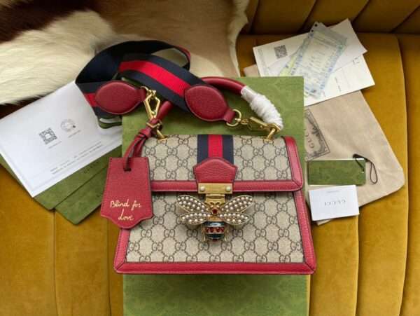Gucci Queen Margaret Bag Like Auth Monogram Pattern 25.5×17.5cm