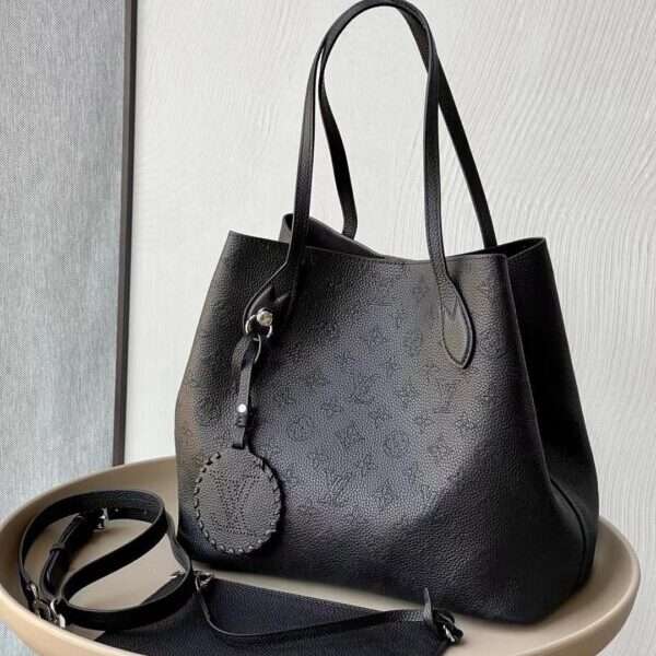 Louis Vuitton LV Blossom Monogram Black Women's Super Bag 20x20x12.5cm