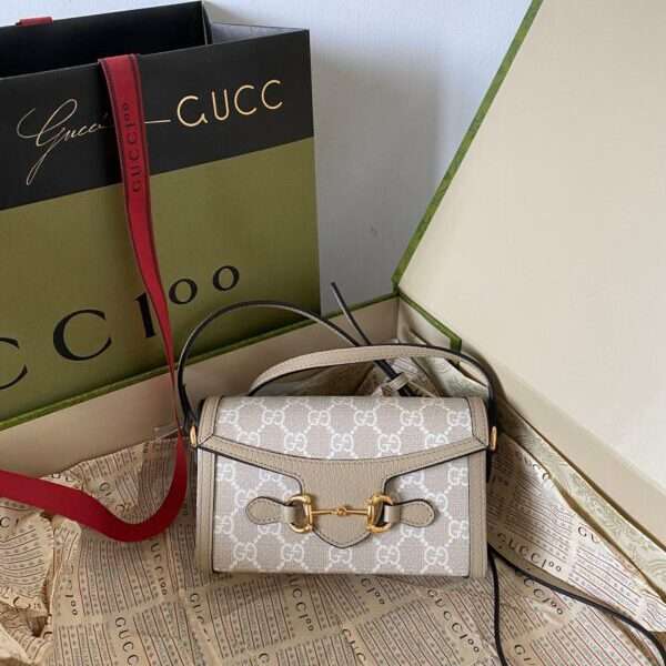 Gucci 1955 Mini Monogram Handbag Rep 11 High Quality 18x12x5cm
