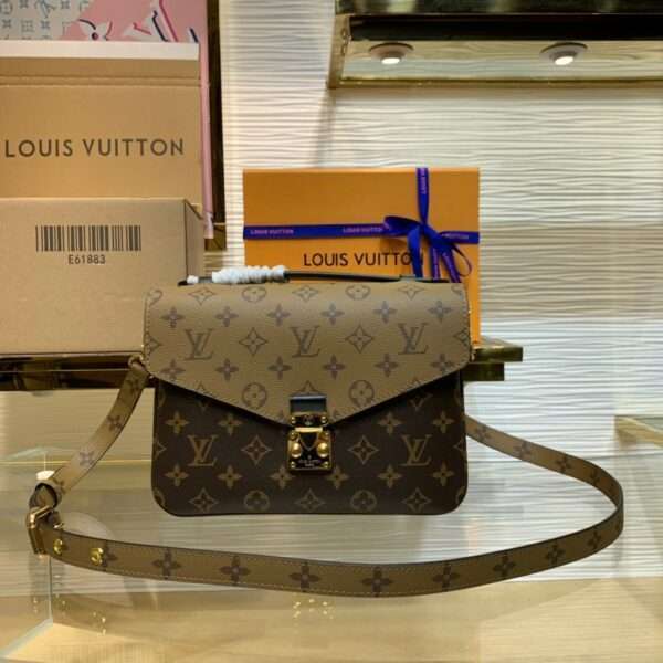 Louis Vuitton LV Metis Potteche Super Quality Handbag Mixed Colors 25x19x7cm