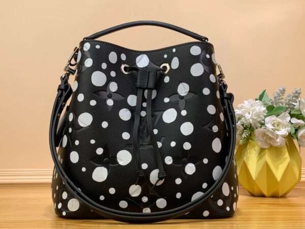 Louis Vuitton LV Neonoe & Kusama Replica 1:1 High Quality Handbag 26x26x17.5cm