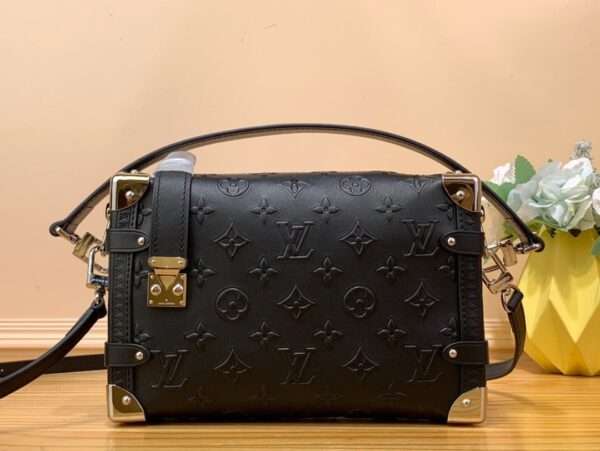 Louis Vuitton LV Side Trunk Replica 1:1 High Quality Monogram Pattern Handbag 21cm