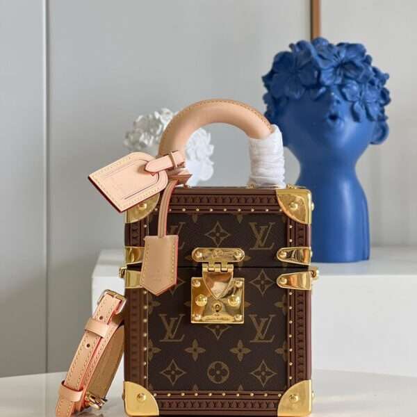 Louis Vuitton LV Camera Box Replica 1:1 Women's Handbag Monogram Pattern 16x13x7.5cm