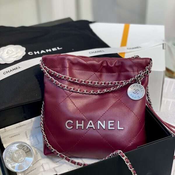 Túi Xách Siêu Cấp Chanel 22 Bag Màu Đỏ 22cm