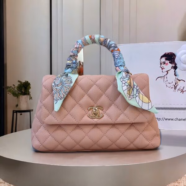 Chanel Coco Handle Small Pink 23cm Super Premium Handbag