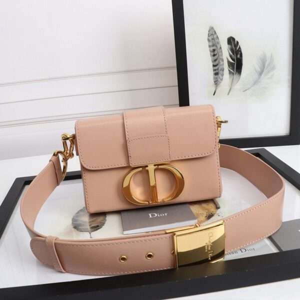 Dior 30 Montaigne Box Bag Calfskin Pink
