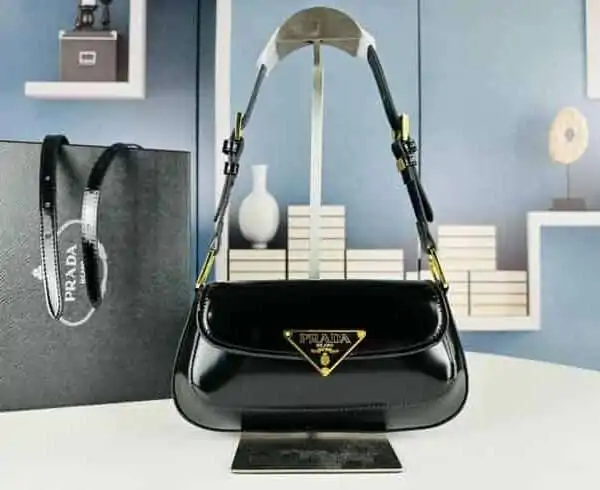 Patent Leather Shoulder Bag