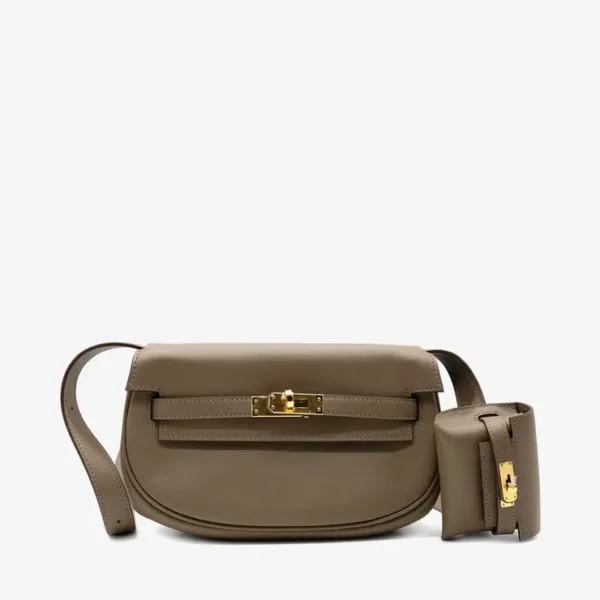 Hermès Etoupe Swift Leather Kelly Moove