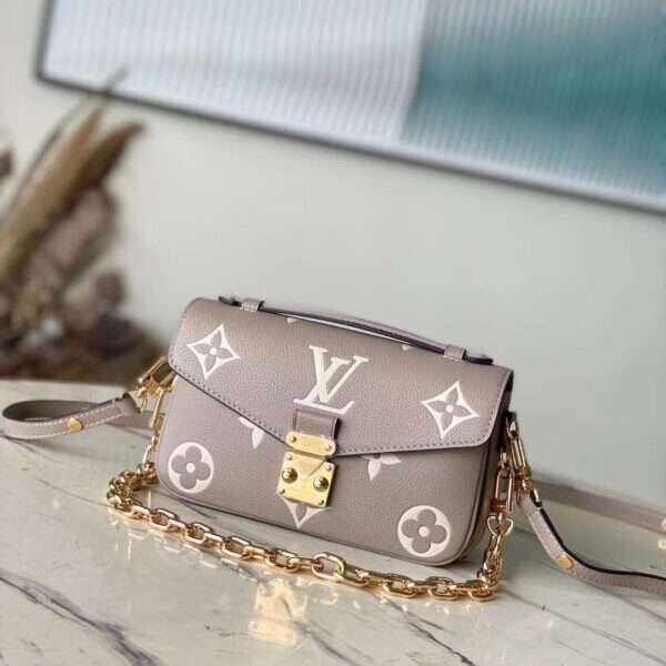 Louis Vuitton LV Metis Mini Super Premium Women's Handbag with Gold Lock 21.5×13.5x6cm