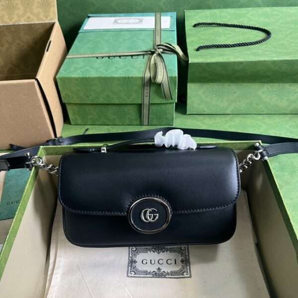 Gucci Petite Super High Quality Women's Handbag Black 21x10x5cm