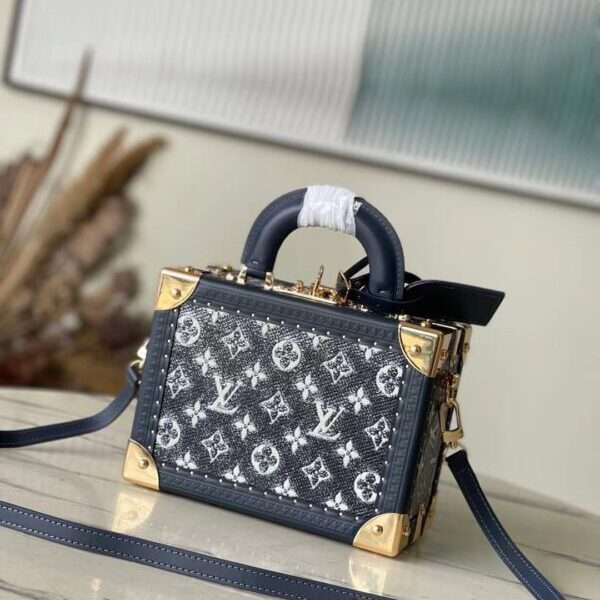 Louis Vuitton LV Petite Valise Trunk Super Quality Women's Handbag 22.5×14.5×11.5cm
