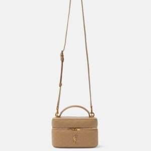 Gaby quilted leather vanity bag