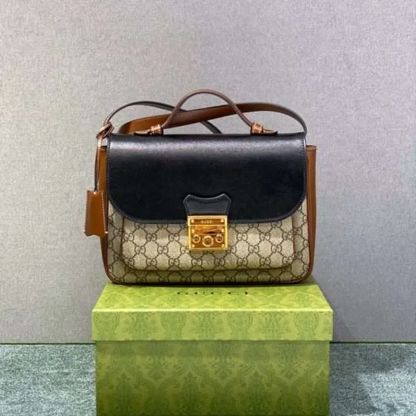 Gucci Padlock Handle Rep 11 Bag High Quality Traditional Pattern 28cm