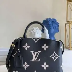 Louis Vuitton LV Petit Palais Da Bicolor Monogram Empreinte Fake Handbags 29x18cm