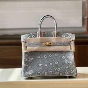 Hermes Constance Omber Lizard Like Auth With Lizard Skin Handbags 25cm