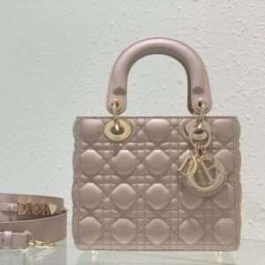 Dior Lady ABC Super Fake 11 Handbags Woman’s Light Bink 20cm