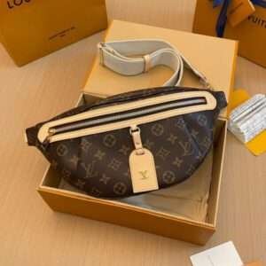 Louis Vuitton LV Bumbag Monogram Super Fake Handbags 38x16x8cm
