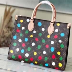 Louis Vuitton LV Onthego Polka Dot Pattern Fake Handbags 35x28cm