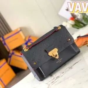 Louis Vuitton LV Vavin Monogram Like Auth Women's Handbag Red Lined 25x18x10cm