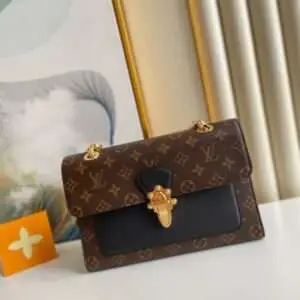 Louis Vuitton LV Victoire Monogram Pattern Fake Handbags 27x20x10cm