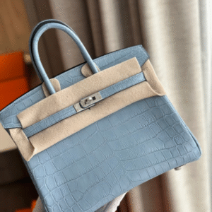 Hermes Birkin Like Auth Hand Sewing Imported Leather Handbags 25cm