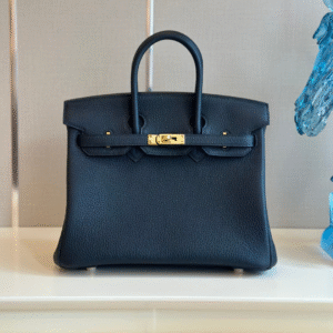 Hermes Birkin PHW Da Togo Black With Silver Fake Handbags 25cm