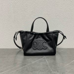 Celine Cabas Black Women’s Handbag Super Fake Soft Leather 22x17x15cm