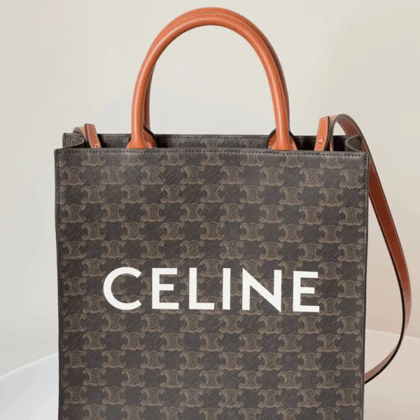 Celine Tote Triomphe Canvas Super Quality Handbag 28x32cm