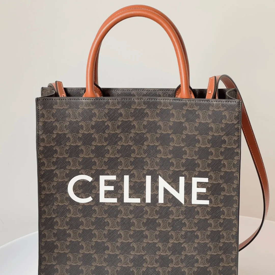 Celine Tote Triomphe Canvas Super Quality Handbag 28x32cm