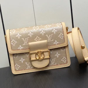 Louis Vuitton LV Dauphine Monogram Like Auth Handbags 20x15x9cm
