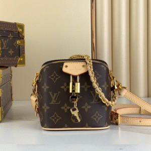 Louis Vuitton Lv Just In Case Monogram Pattern Super Fake Handbags 14x13x11cm