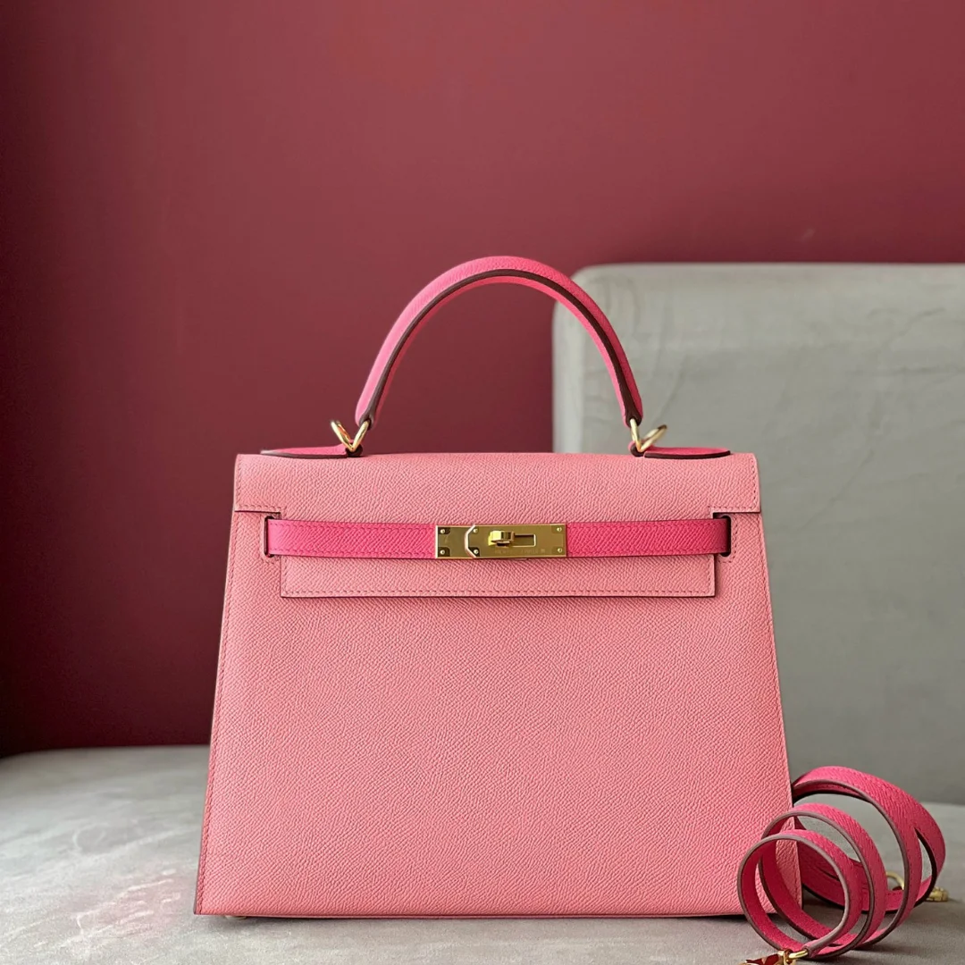 HN 28 Rose Pink/ Pink Gold Hardware