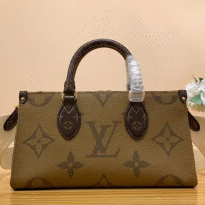 Louis Vuitton LV On The Go Mini Super Fake Handbags Mono Pattern 25x13x10cm
