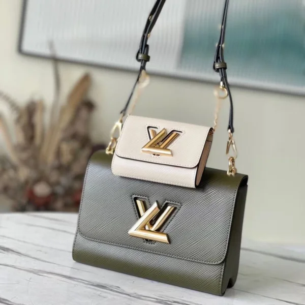 Louis Vuitton LV Twist Cowhide Leather Handbags Woman’s 24cm