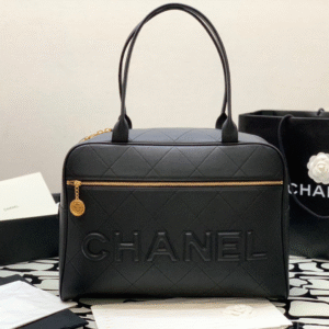Chanel Shopping Bag Like Auth Fake Handbags Woman’s Braille Pattern 30x45x15cm