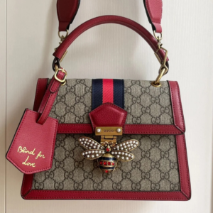 Gucci Queen Margarnet Bag in Red