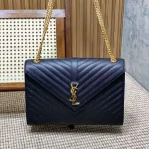 Replica Saint Laurent YSL Caviar Large Envelope Shoulder Bag