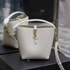 Replica Saint Laurent YSL Calfskin Le 37 Bucket Bag