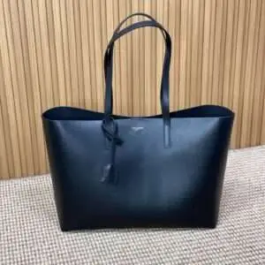 Replica Saint Laurent YSL Calfskin Large Shopping Tote Bag Black