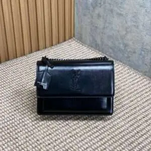 Replica Saint Laurent YSL Calfskin Sunset Shoulder Bag