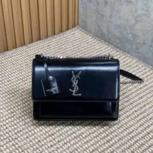 Replica Saint Laurent YSL Calfskin Sunset Shoulder Bag