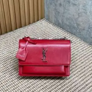 Replica Saint Laurent YSL Calfskin Sunset Shoulder Bag