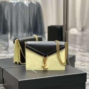 Replica Saint Laurent YSL Cassandra Leather Small Top Handle Bag