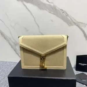 Replica Saint Laurent YSL Canvas Calfskin Classic Monogram Cassandra Shoulder Bag