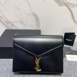 Replica Saint Laurent YSL Cassandra Monogram Smooth Leather Shoulder Bag