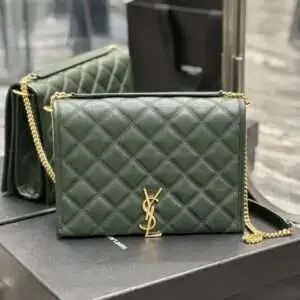 Replica Saint Laurent YSL Becky Lambskin Quilted Chain Shoulder Bag