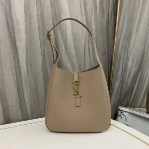 Saint Laurent Le 5 à 7 Supple Hobo Bag Beige Colour